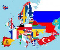 bandiere delle nazioni europee