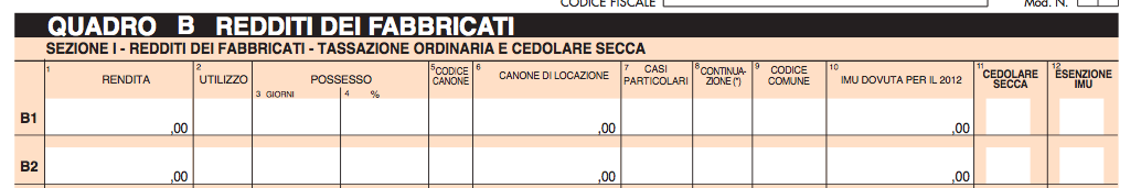 Istruzioni 730 Quadri Dedicati A Fabbricati Detrazioni Lavoro