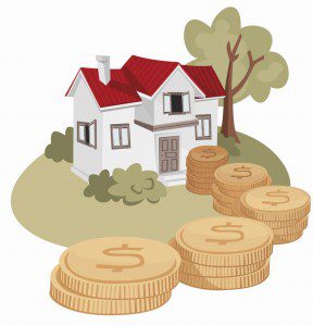 (casa con dollari)