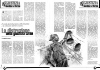 Screenshoot dell'articolo scritto dall'Avvocato Fabrizio Bruni, presidente dell'Associazione degli Avvocati Romani