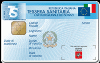 tessera sanitaria con chip